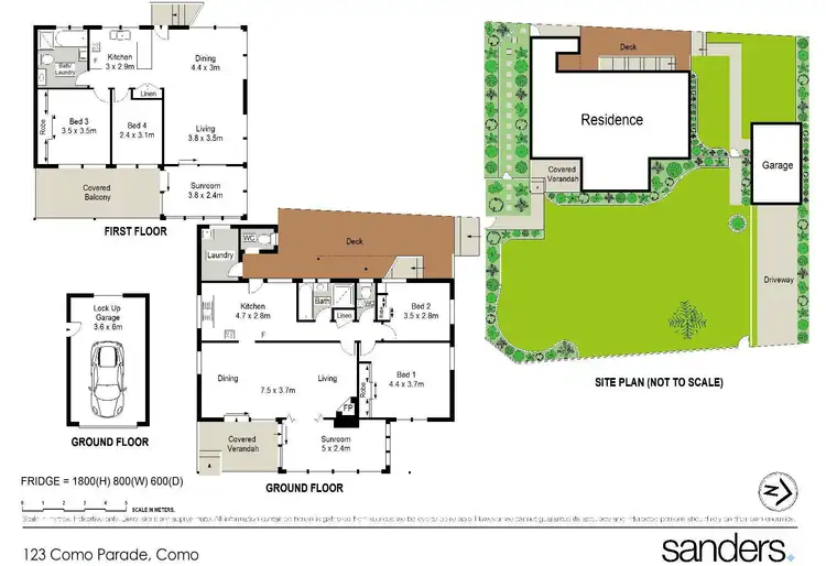 Floorplan of Homely house listing, 123 Como Parade, Como NSW 2226