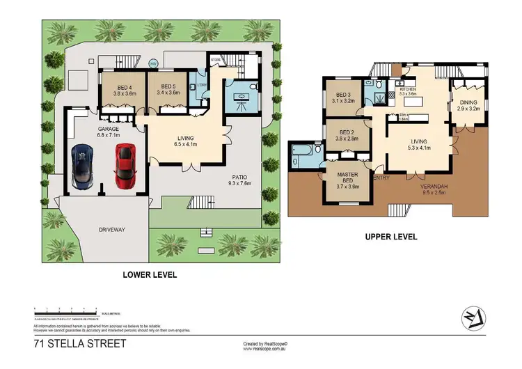 Floorplan of Homely house listing, 71 Stella Street, Holland Park QLD 4121