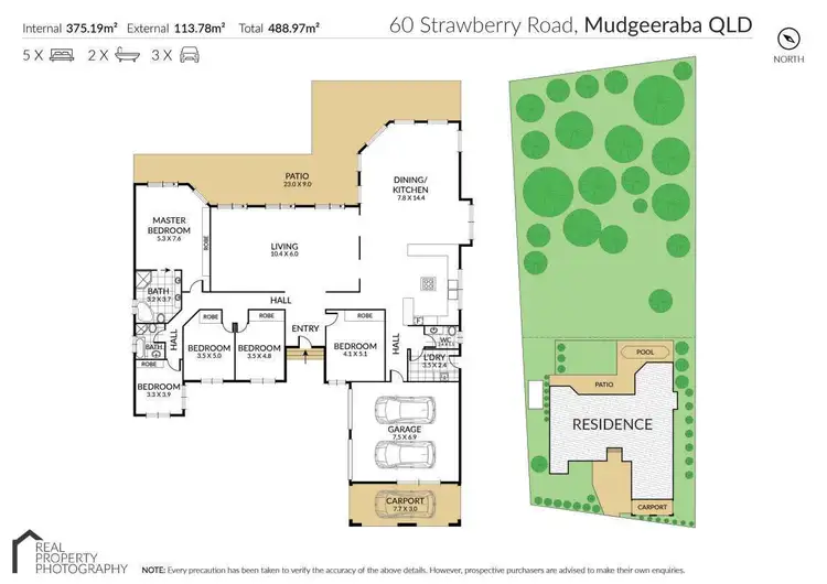 Floorplan of Homely house listing, 60 Strawberry Road, Mudgeeraba QLD 4213