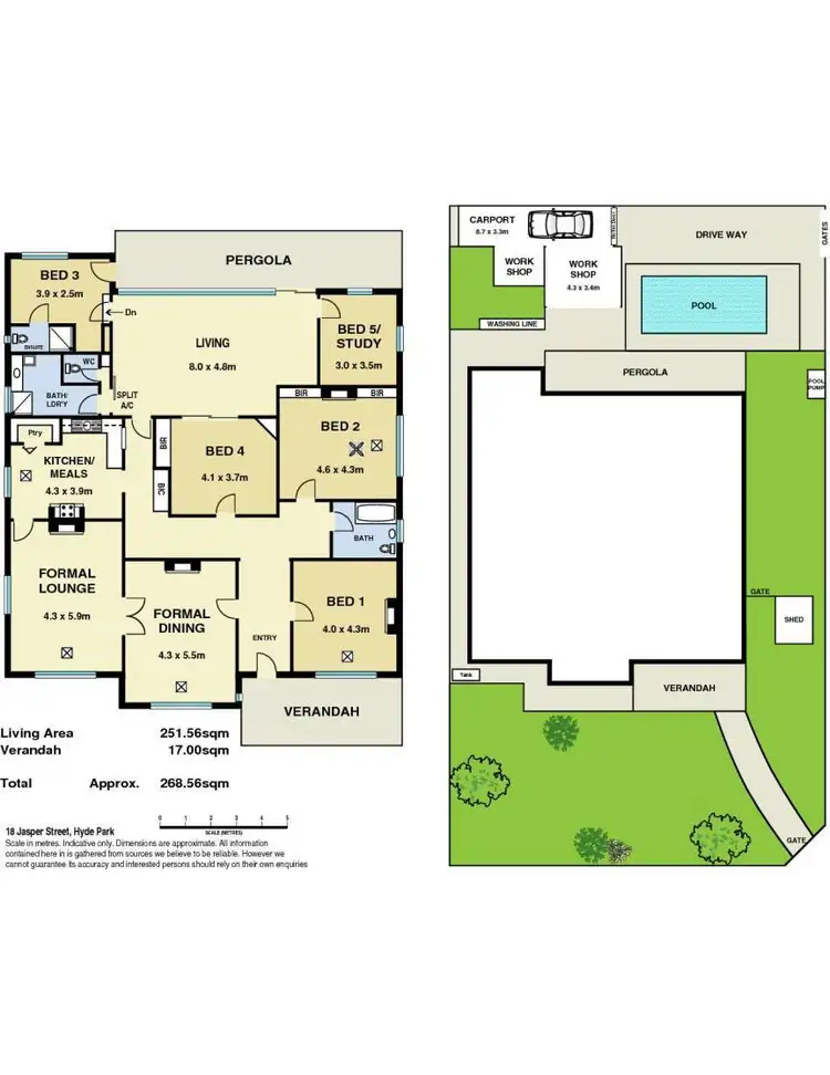 Floorplan of Homely house listing, 18 Jasper Street, Hyde Park SA 5061