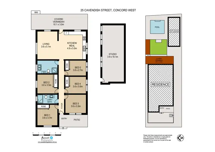 Floorplan of Homely house listing, 25 Cavendish Street, Concord West NSW 2138