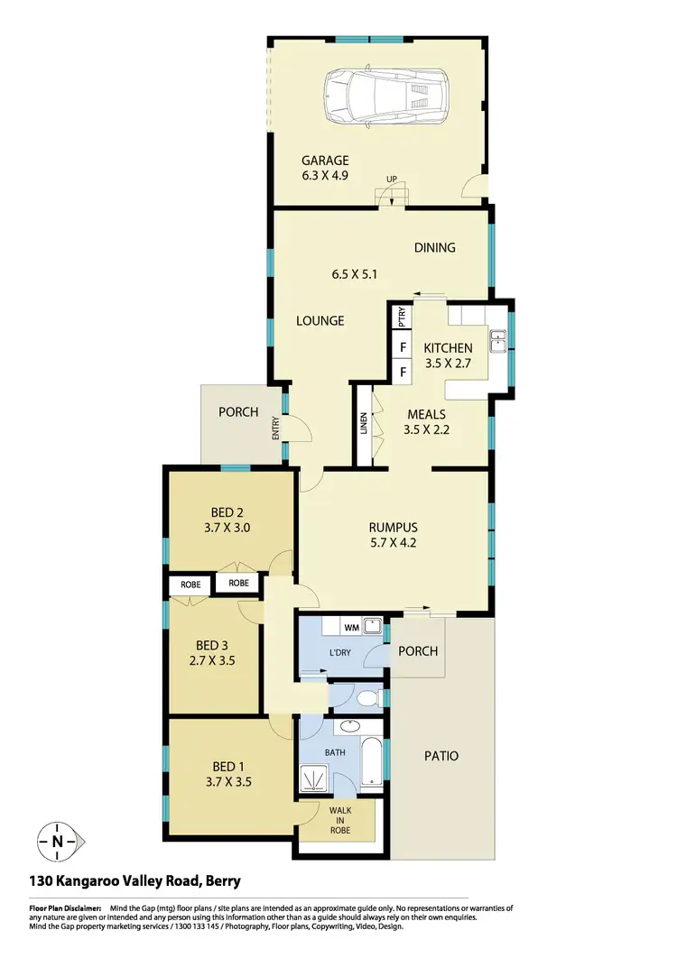 Floorplan of Homely house listing, 130 Kangaroo Valley Road, Berry NSW 2535