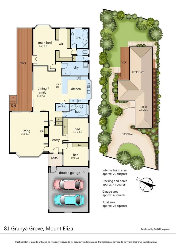 Floorplan of Homely house listing, 81 Granya Grove, Mount Eliza VIC 3930