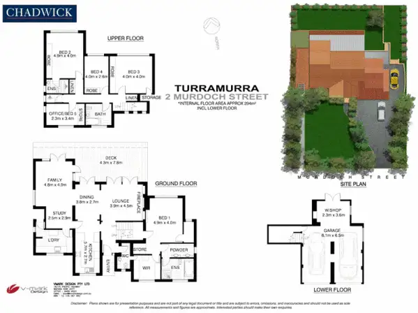 Floorplan of Homely house listing, 2 Murdoch Street, Turramurra NSW 2074