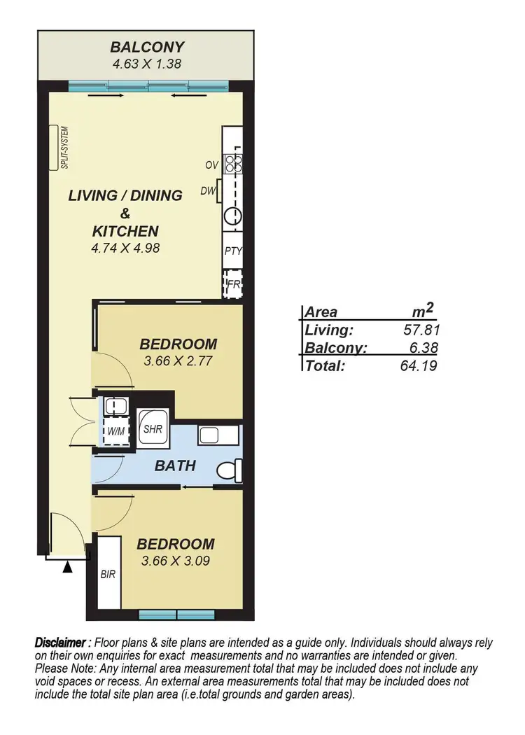 Floorplan of Homely apartment listing, 108/271-281 Gouger Street, Adelaide SA 5000