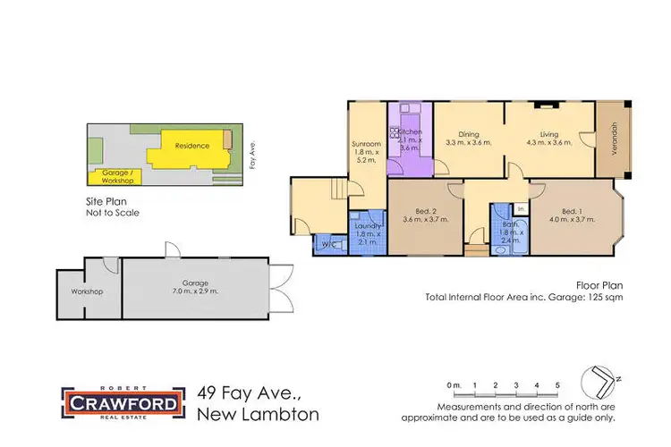 Floorplan of Homely house listing, 49 Fay Avenue, New Lambton NSW 2305