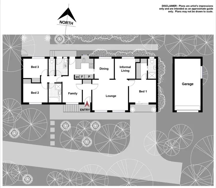 Floorplan of Homely house listing, 23 Balfour Crescent, Wanniassa ACT 2903