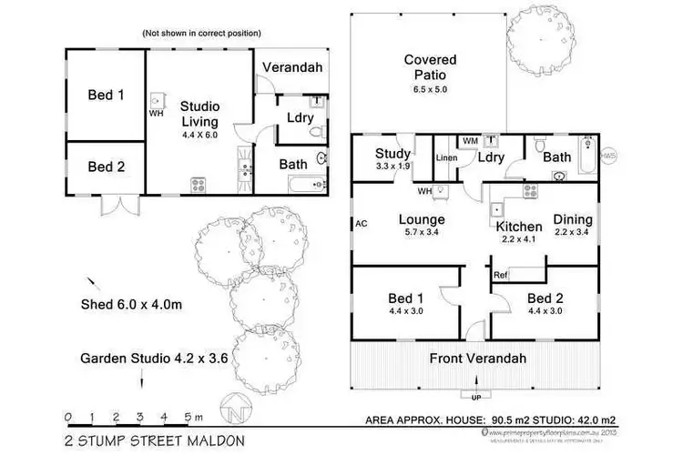 Floorplan of Homely house listing, 2 Stump Street, Maldon VIC 3463