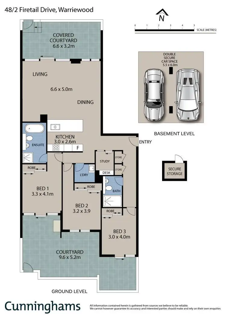 Floorplan of Homely apartment listing, 48/2 Firetail Drive, Warriewood NSW 2102