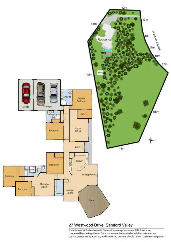 Floorplan of Homely house listing, 27 Westwood Drive, Samford Valley QLD 4520