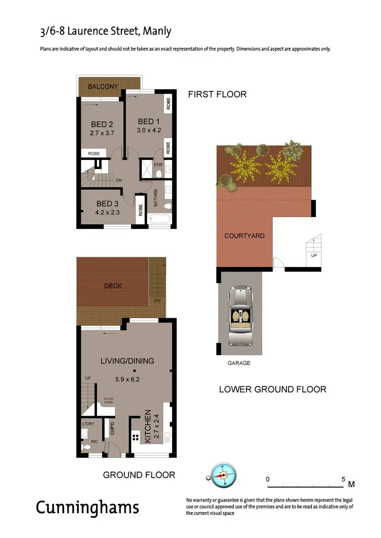 Floorplan of Homely unit listing, 3/6-8 Laurence Street, Manly NSW 2095