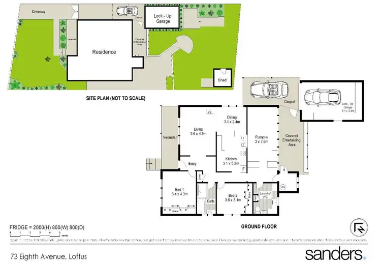 Floorplan of Homely house listing, 73 Eighth Avenue, Loftus NSW 2232