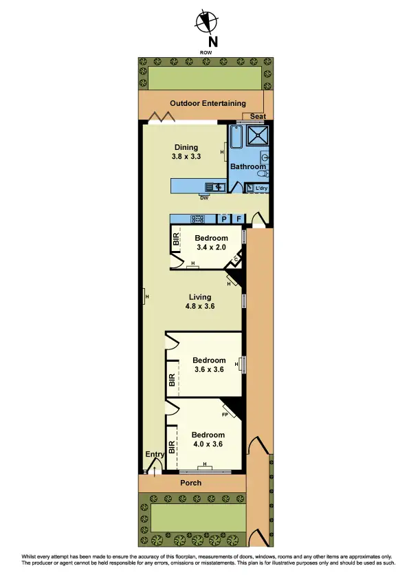 Floorplan of Homely house listing, 17 Tennyson Street, Seddon VIC 3011