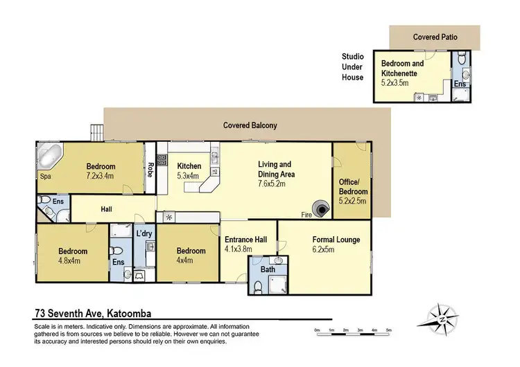 Floorplan of Homely house listing, 73 Seventh Avenue, Katoomba NSW 2780