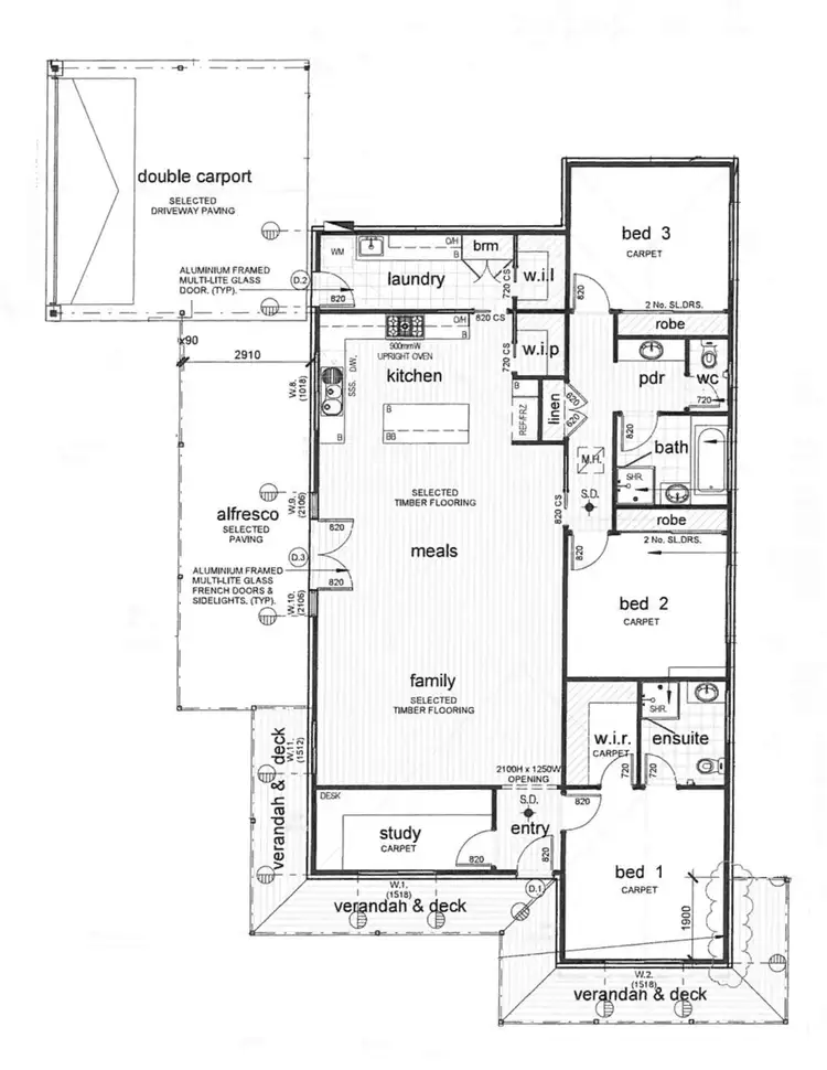 Floorplan of Homely house listing, 16 Belinda Court, Mildura VIC 3500