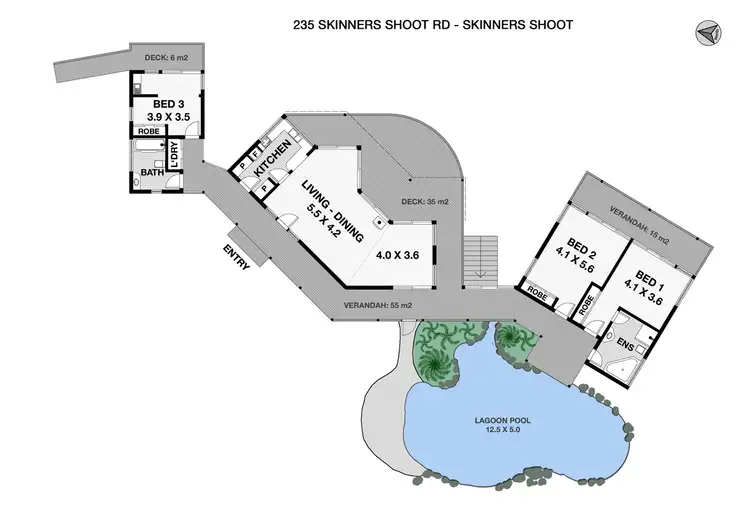 Floorplan of Homely house listing, Address available on request
