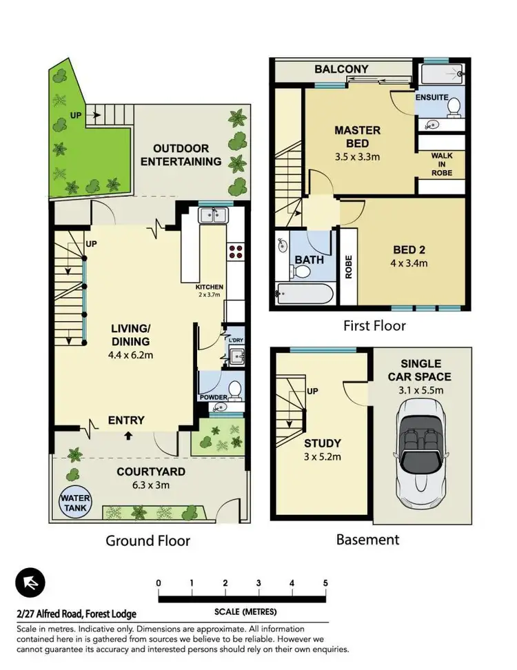 Floorplan of Homely house listing, 2/27 Alfred Road, Forest Lodge NSW 2037