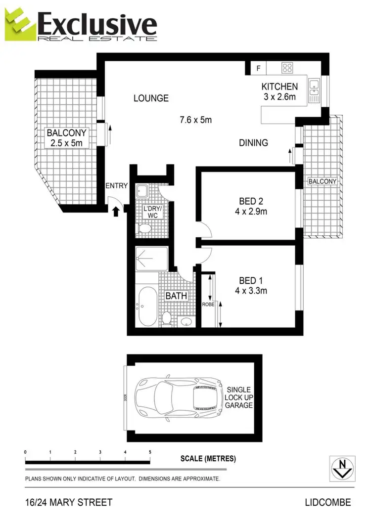 Floorplan of Homely apartment listing, 16/24-26 Mary Street, Lidcombe NSW 2141