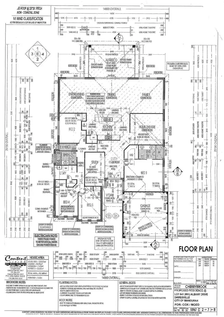 Floorplan of Homely house listing, 81 Albany Drive, Dawesville WA 6211