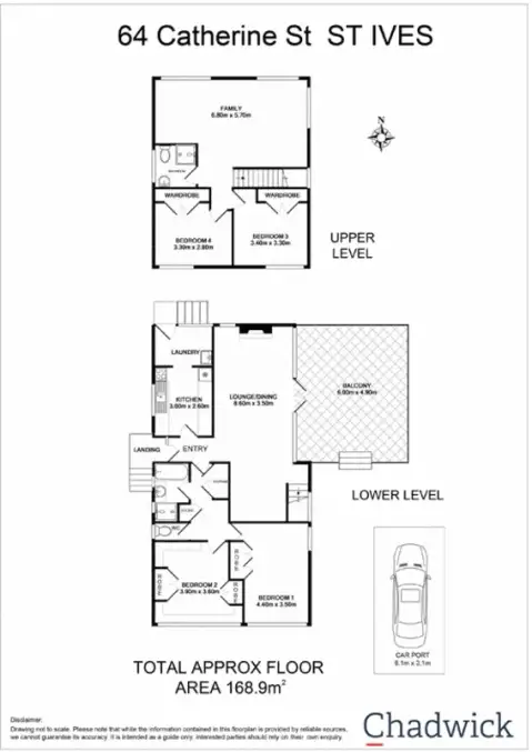Floorplan of Homely house listing, 64 Catherine Street, St Ives NSW 2075