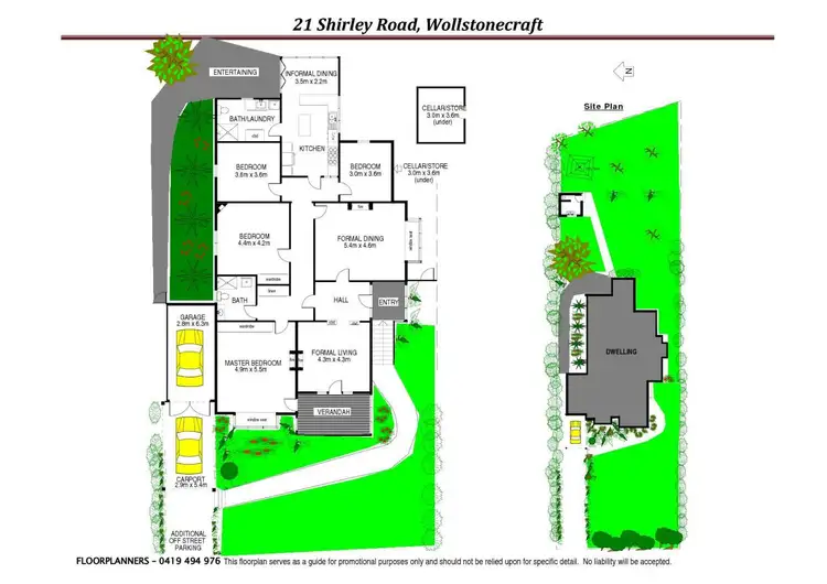 Floorplan of Homely house listing, 21 Shirley Road, Wollstonecraft NSW 2065