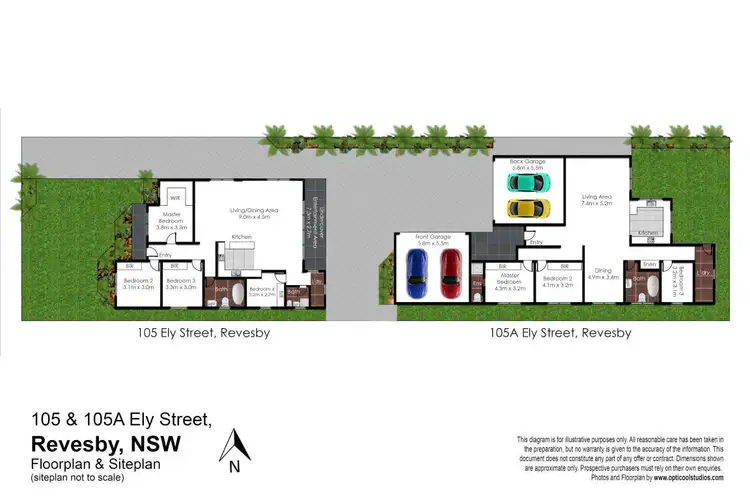 Floorplan of Homely house listing, 105 Ely Street, Revesby NSW 2212