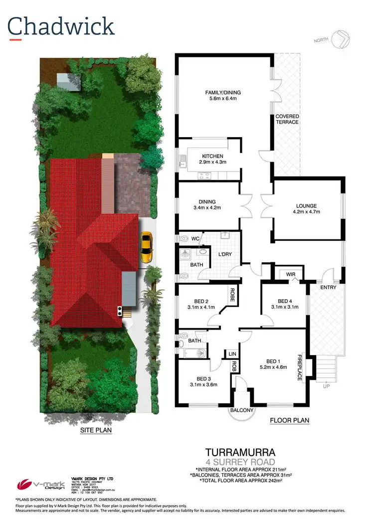 Floorplan of Homely house listing, 4 Surrey Road, Turramurra NSW 2074