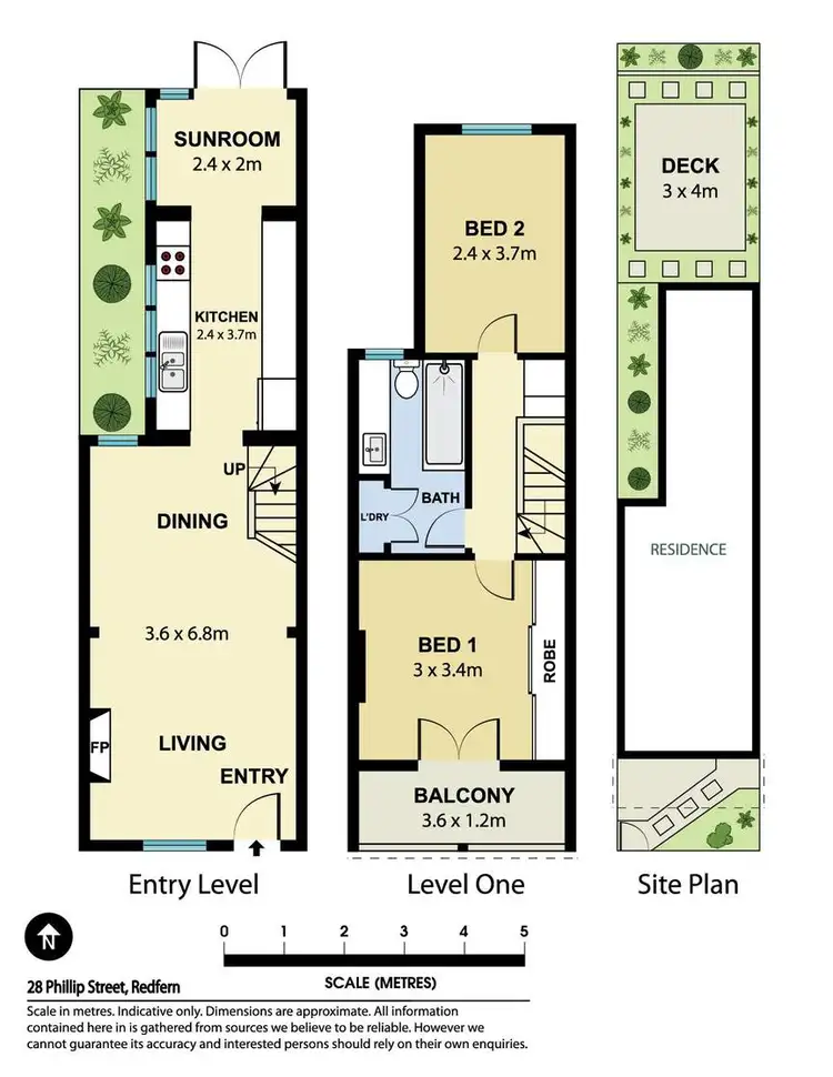 Floorplan of Homely house listing, 28 Phillip Street, Redfern NSW 2016