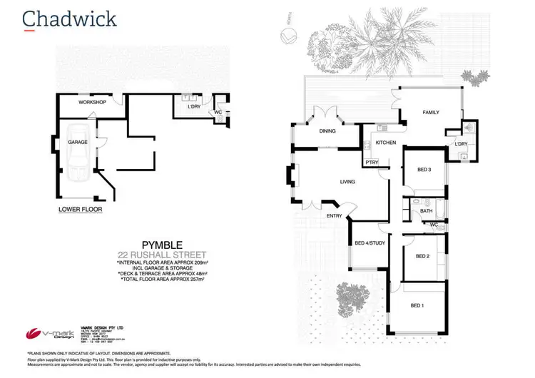 Floorplan of Homely house listing, 22 Rushall Street, Pymble NSW 2073