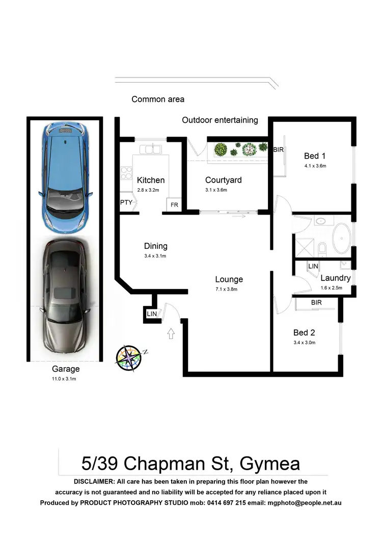 Floorplan of Homely apartment listing, 5/39-43 Chapman Street, Gymea NSW 2227