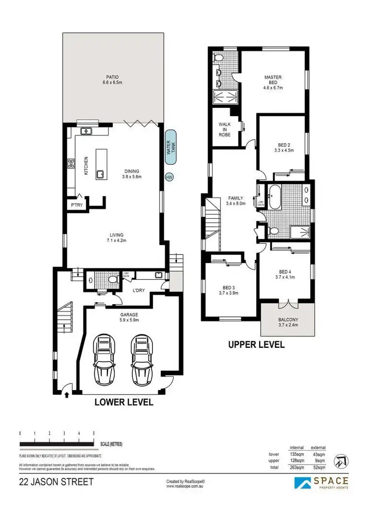 Floorplan of Homely house listing, 22 Jason Street, Red Hill QLD 4059