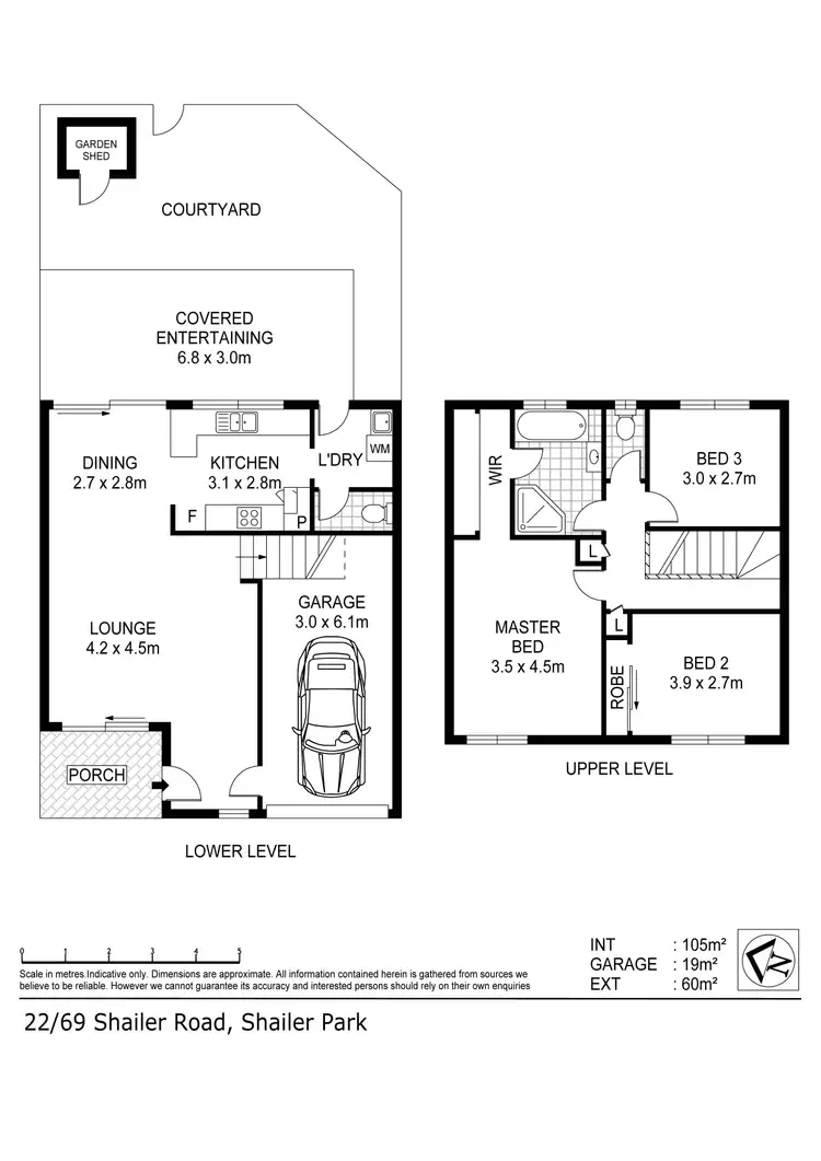 Floorplan of Homely unit listing, 22/69 Shailer Road, Shailer Park QLD 4128