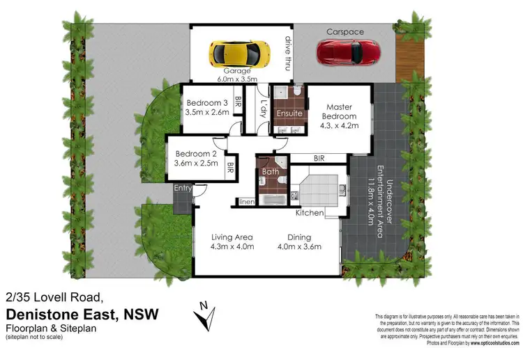 Floorplan of Homely villa listing, 2/35 Lovell Road, Denistone East NSW 2112