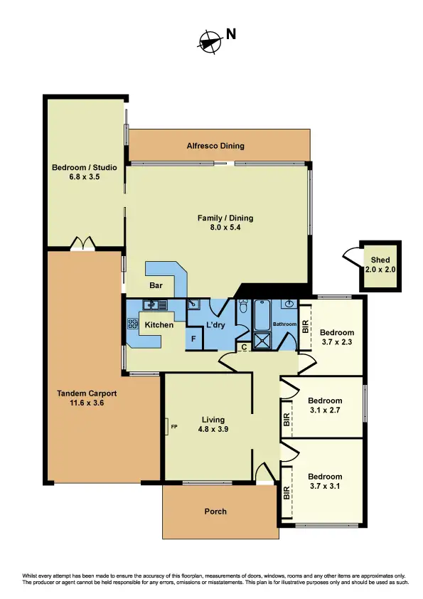 Floorplan of Homely house listing, 15 Maryvale Street, Sunshine VIC 3020