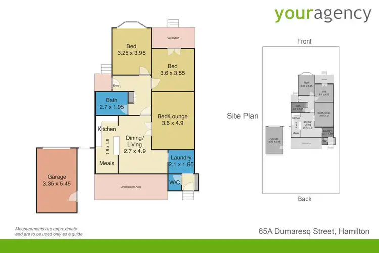 Floorplan of Homely house listing, 65A Dumaresq Street, Hamilton NSW 2303