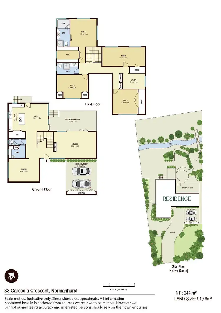 Floorplan of Homely house listing, 33 Carcoola Crescent, Normanhurst NSW 2076