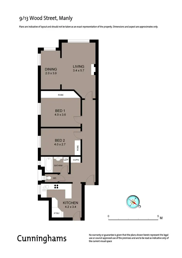 Floorplan of Homely unit listing, 9/13 Wood Street, Manly NSW 2095