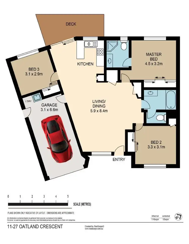 Floorplan of Homely unit listing, 11/27 Oatland Crescent, Holland Park West QLD 4121
