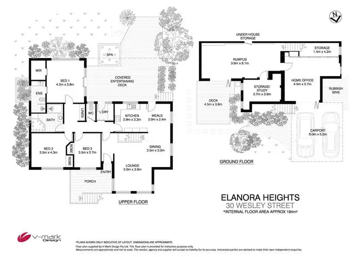 Floorplan of Homely house listing, 30 Wesley Street, Elanora Heights NSW 2101