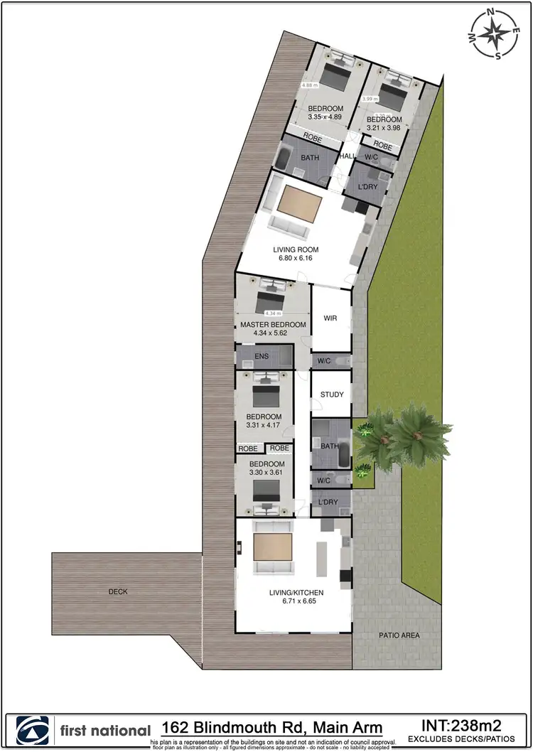 Floorplan of Homely house listing, 162 Blindmouth Road, Main Arm NSW 2482