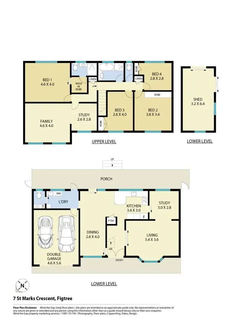 Floorplan of Homely house listing, 7 St Marks Crescent, Figtree NSW 2525