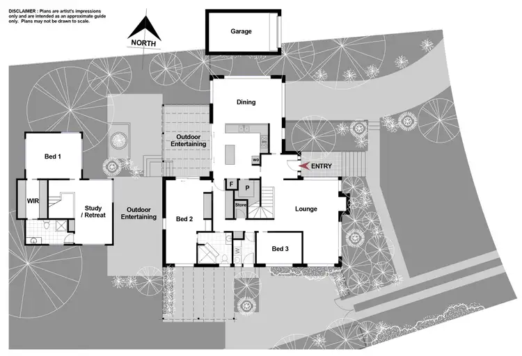 Floorplan of Homely house listing, 4 Johnston Street, Narrabundah ACT 2604
