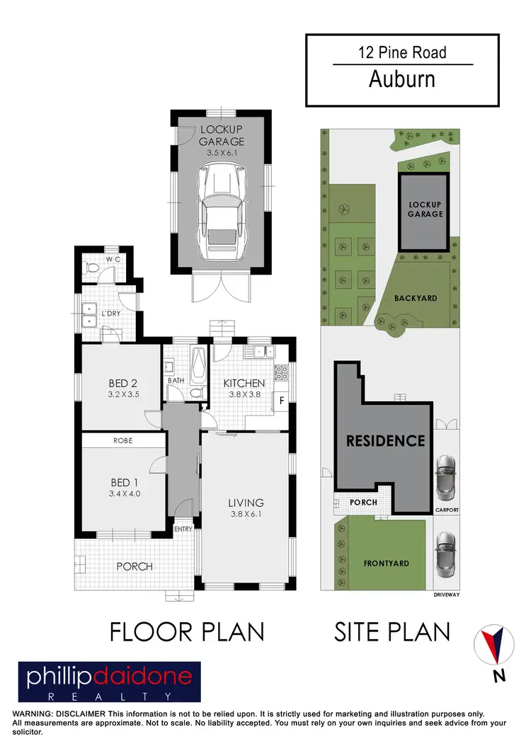 Floorplan of Homely house listing, 12 Pine Road, Auburn NSW 2144