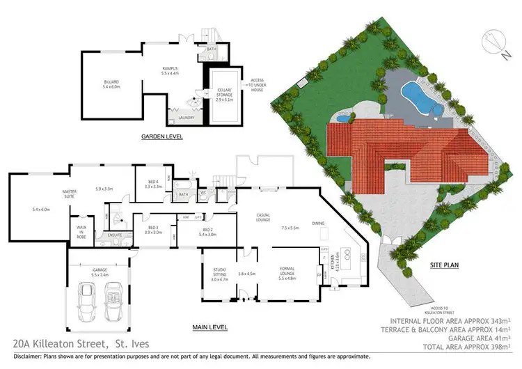 Floorplan of Homely house listing, 20A Killeaton Street, St Ives NSW 2075