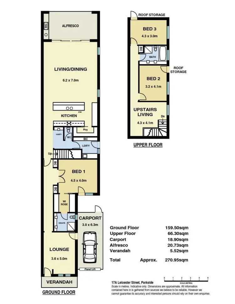 Floorplan of Homely house listing, 17A Leicester Street, Parkside SA 5063