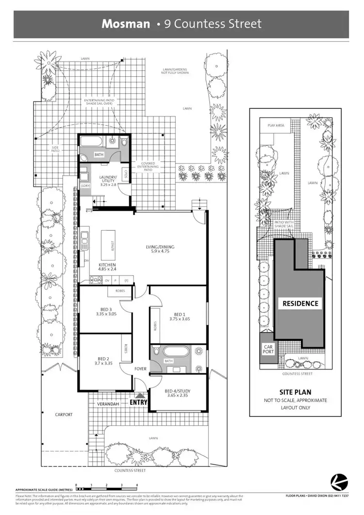 Floorplan of Homely house listing, 9 Countess Street, Mosman NSW 2088