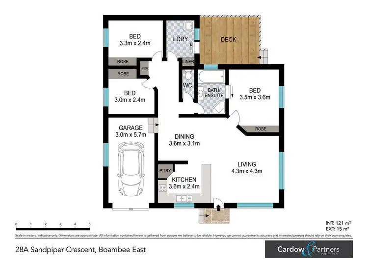 Floorplan of Homely house listing, 28A Sandpiper Crescent, Boambee East NSW 2452