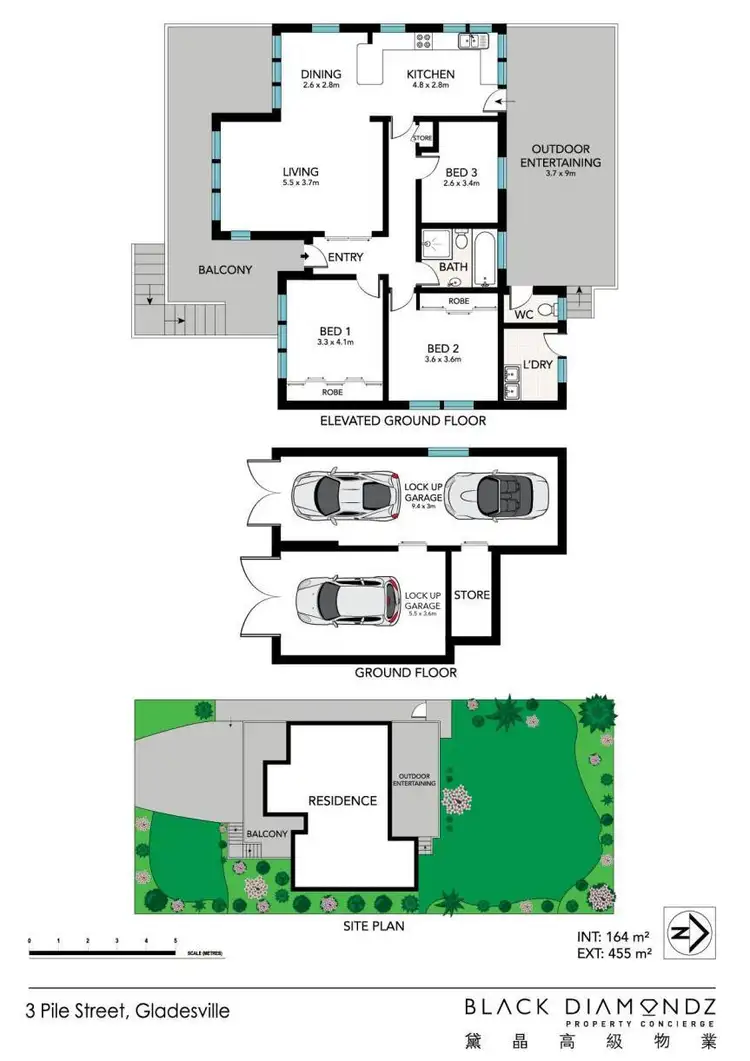 Floorplan of Homely house listing, 3 Pile Street, Gladesville NSW 2111