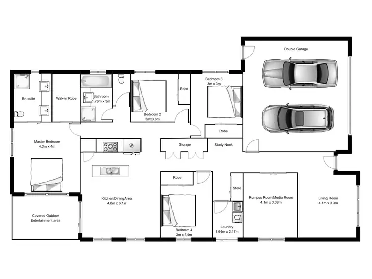 Floorplan of Homely house listing, 67 Pademelon Circuit, North Lakes QLD 4509
