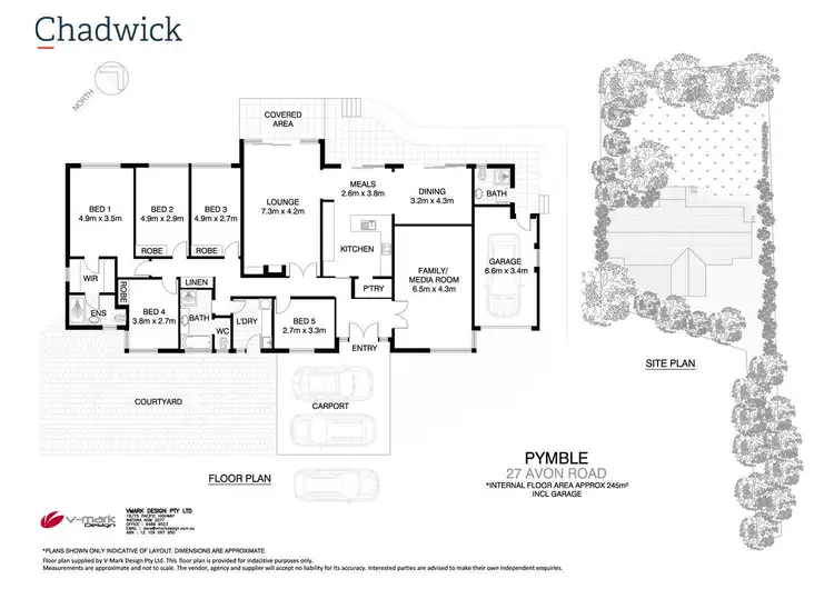 Floorplan of Homely house listing, 27 Avon Road, Pymble NSW 2073